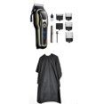 thumbnail image 1 of Cortacabelleros para hombres, profesion, de corte de cabellero recargable por USB con hoja de material acero inoxidable, 4 peines guía (3, 6, 10, 13 mm) jinwen Recortadora de cabello eléctrica, 1 of 8