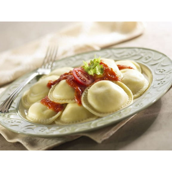 Rosina Food Jumbo Cheese Ravioli Round Pasta 5lbs (PACK OF 2)