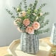 thumbnail image 2 of Bearachild 12 plantas de plástico de gran cantidad para decoración de plantas artificiales, vida de ramo de plantas simuladas de alta Decoración hojas puntiagudas verdes, 2 of 6