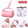 thumbnail image 3 of Sticky Lint Roller, Pet Hair Roller, Dog & Cat Hair Remover Kit,4 Refills 240 Sheets, Lint Brush For Clothes, Carpet, Car Seats, Dust, Dogs, Durable H, 3 of 4