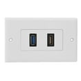 thumbnail image 3 of USB 3.0 DOS, Panel de Pared Multimedia, Probador CCFL de Audio EN, Toma de video LED de TV Integrada, 3 of 7