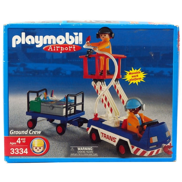 fundament Pech Dalset Airport Ground Crew Set Playmobil - Walmart.com