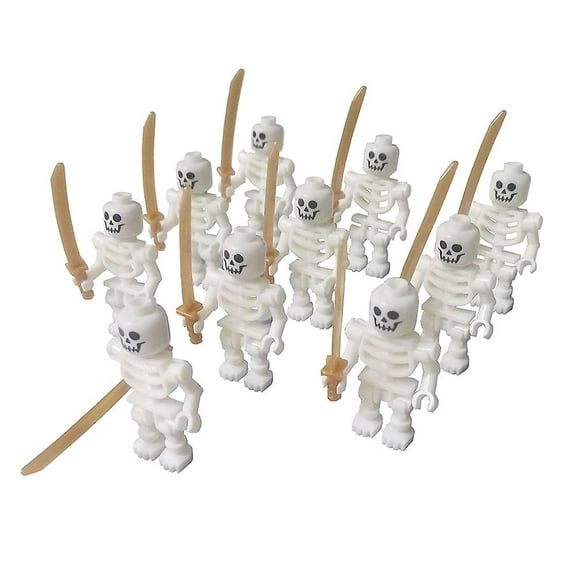 Set Of 10pcs Skull Ninjago Figures Building Blocks Toys