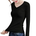 thumbnail image 2 of Women's Micro Waffle Premium Thermal Underwear Tee Shirt, 2 of 8