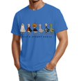 thumbnail image 4 of Halloween Shirts for Men Castle Candy Graphic Short Sleeve Fall Costumes Spider Print Crew Neck Scary Casual T-Shirt M, 4 of 5