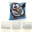 thumbnail image 4 of Orinice Cartoon Character Graphic Decorative Cushion Throw Pillow Cover for Home Sofa, 1PC High-Quality Year-Round Use 20x20in, 4 of 5