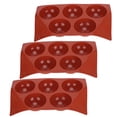 thumbnail image 1 of Molde de silicona semiesférica de 3 piezas para hornear, chocolate caliente, pasteles, postres, gelatina, mousse, L5, 84040, 1 of 14