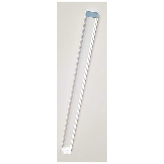 1 Pc 3/4” x 3/4" x 24” Long Square Clear Acrylic PLEXIGLASS Plastic Rod - .75" - 19mm x 19mm Square Bar