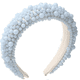 thumbnail image 1 of Diademas acolchadas con perlas para mujer: bandas anchas para el cabello, bandas para la cabeza con cuentas acrílicas, aros para el cabello barrocos, accesorios para el cabello hechos a mano para, 1 of 5