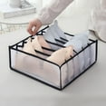 Windfall Underwear Drawer Organizer Divider Set, Foldable Underwear