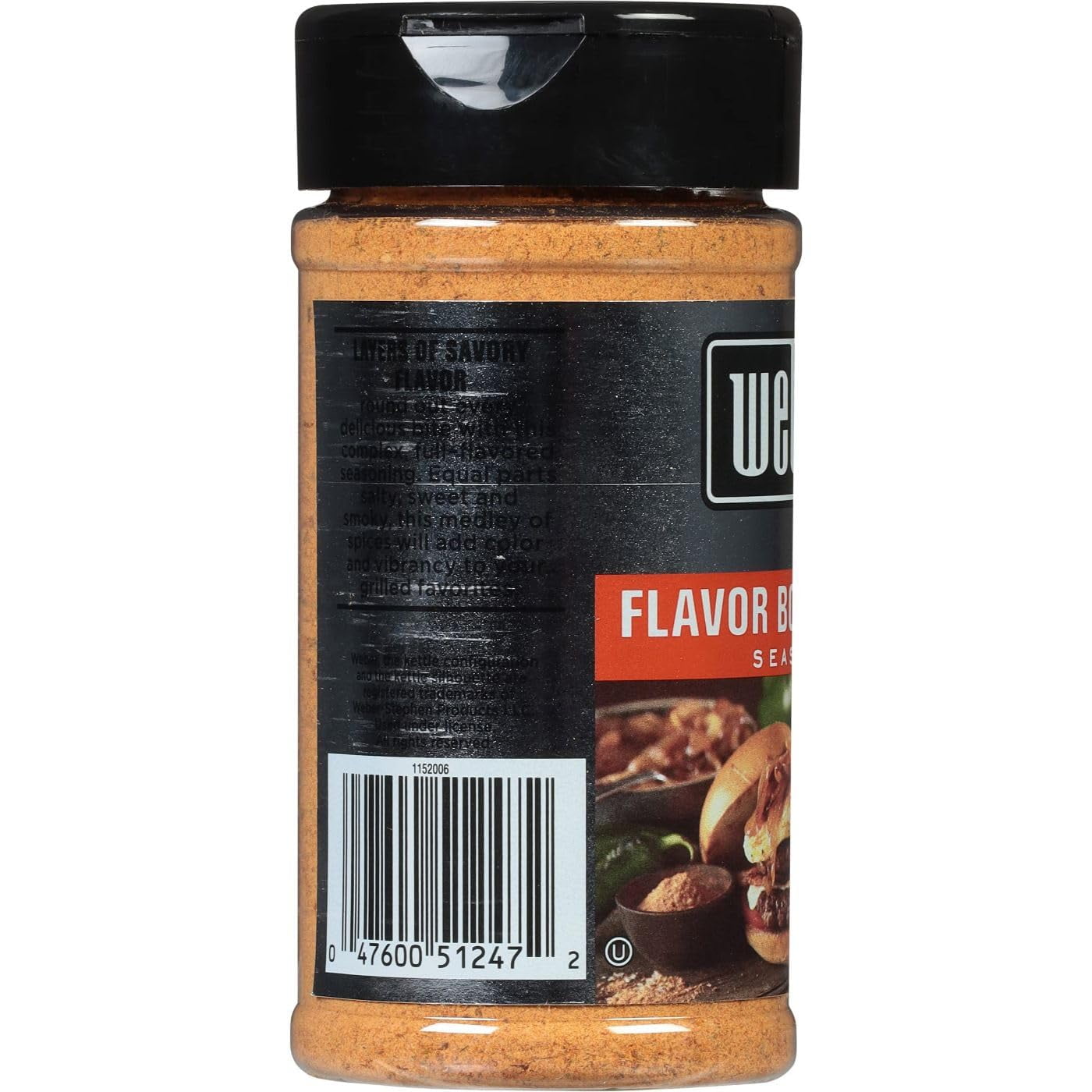 Weber Gourmet Burger Seasoning, 5.75 Ounce Shaker