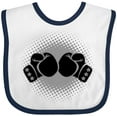 thumbnail image 3 of Inktastic Boxing Gloves Sports Boys or Girls Baby Bib, 3 of 4