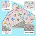 thumbnail image 5 of FUGWU Baby Play Mat for Floor, Fits 47x47 Playpen, Non-Slip & Soft Crawling Mat for Infants (Pink Animal), 5 of 7