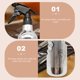 thumbnail image 5 of Botella de spray vacía recargable Botella de spray de pulverización de niebla fina para peluqueros, 5 of 6