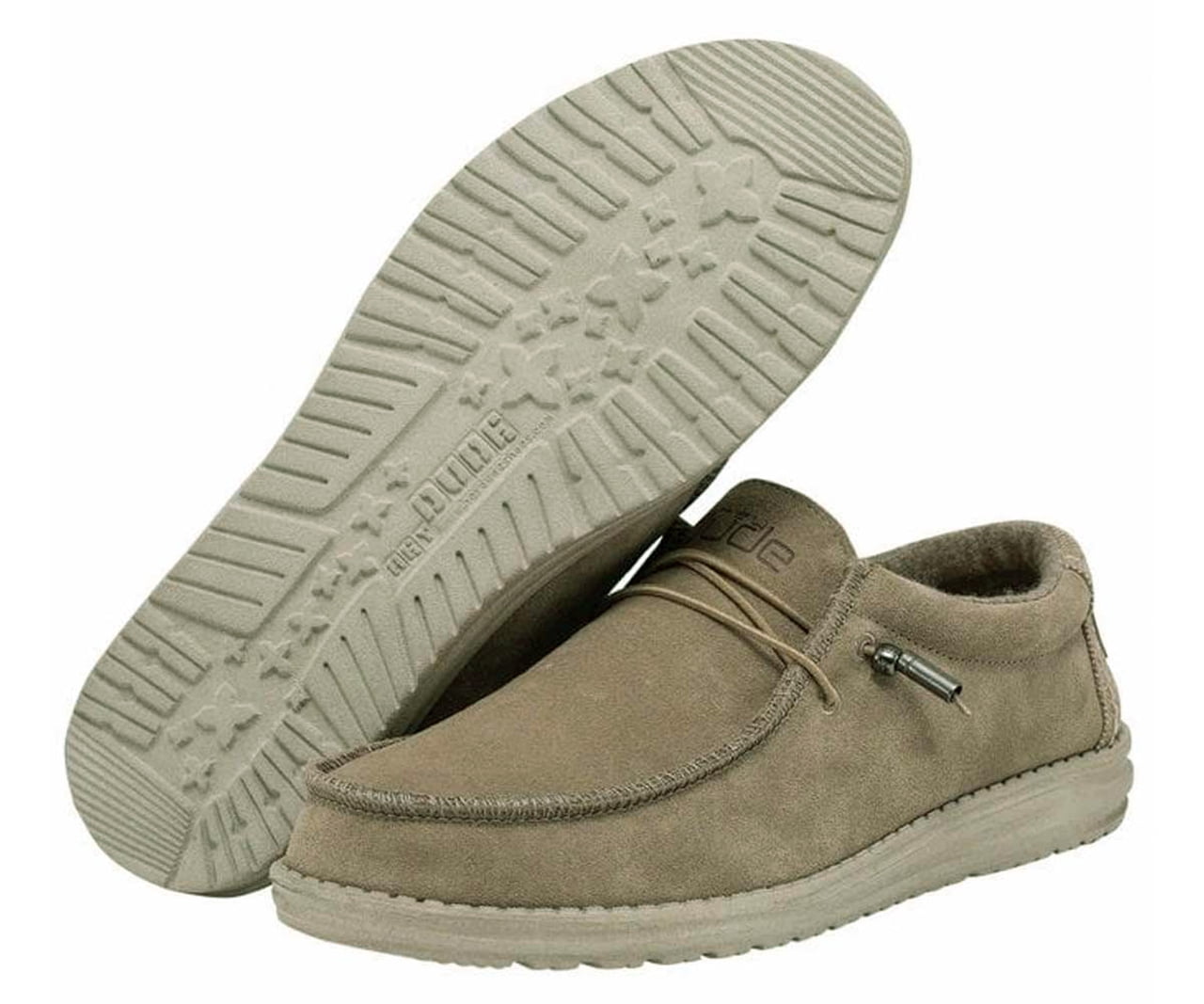 Hey Dude Mens Wally Suede Desert