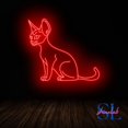 thumbnail image 4 of Shinelab Sphynx Cat Neon Sign, Sphynx Cat Wall Art Light, Cat Lover Gift, Sphynx Cat Home Wall Decor 684, 4 of 5