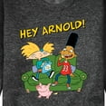 thumbnail image 3 of Hey Arnold! - Arnold, Gerald, and Abner - Men's Crew Neck Fleece Pullover, 3 of 5