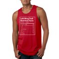 thumbnail image 1 of Left Wing Troll Nutrition Facts | Mens Graphic Tank Top, Red, Medium, 1 of 3