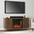 thumbnail image 2 of SEI 23" Criss-Cross Electric Firebox with Remote, Black, 2 of 5