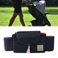 thumbnail image 4 of Organizador colgante para cochecito para guardar biberones, pañales, tazas, toallitas para cochecito de bebé, cochecito de coche, cochecitos de viaje, borla rosa Baoblaze Organizador de cochecito, 4 of 7