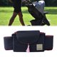 thumbnail image 4 of Organizador portátil para cochecito, impermeable, con portavasos térmico y bolsa para cochecito. borla rosa, 4 of 7