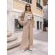 thumbnail image 2 of Conjunto de dos piezas para mujer, camisa y pantalón de manga larga con botonadura sencilla, traje de mujer de otoño e invierno 2024 con doble bolsillo, 2 of 5