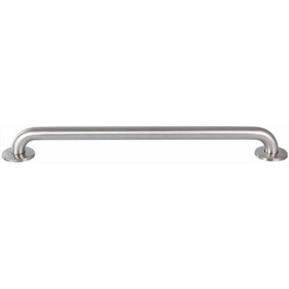 Proflo Pfgb244 24'' Stainless Steel Grab Bar - Satin Stainless Concealed Flange