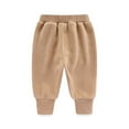thumbnail image 6 of Holloyiver Unisex Toddler Jogger Pants Kids Cotton Elastic Waist Winter Baby Sweatpants Pants Size 6MOUTH-4Years, 6 of 7