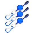 thumbnail image 2 of Cortadora de hilo de pesca de acero inoxidable con hebilla retráctil azul, suministros para aparejos de exterior, 2 of 8