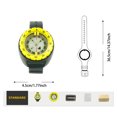 thumbnail image 3 of Luminous Wrist Mounted Diving Properties Fluorescent Display Depths Up To 50, 3 of 6