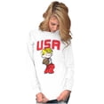 thumbnail image 4 of Dennis The Menace USA Baseball Plus Size Long Sleeve Graphic Tee Shirt Brisco Brands 2X, 4 of 5