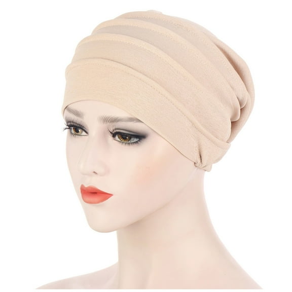 iHPH7 Head Covers for Chemo Patients Cancer Head Wraps for Women Head Scarf for Cancer Patients Women Cancer Headwear for Women Cancer Hats for Women Chemo, Beige One Size
