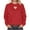 #157-Red, variant on AUNVITO Women's Lace Heart Round Neck Long Sleeve Sweatshirt Loose Fit Casual Lightweight for Spring Summer