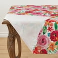 thumbnail image 2 of Saro Lifestyle Santa Monica Floral Tablecloth, 2 of 5