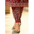 thumbnail image 4 of Women's Wear Indian Pakistani Salwar Kameez Suits Stitched Designer Trouser Pant Dress ( Red, 4XL - 50 ), 4 of 6