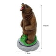 thumbnail image 7 of Cheers US Bear Incense Burner Cone Incense Holder Resin Censer Incense Ash Catcher Incense Cones Set Incense Bricks Home Decor Figurine Accessory Gift Ideas for Office Yoga Studio, 7 of 7