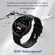 thumbnail image 4 of Pulsera inteligente ZL27 pantalla táctil IPS de 1,28 pulgadas múltiples modos deportivos/podómetro/f Carevas  Negro, 4 of 7