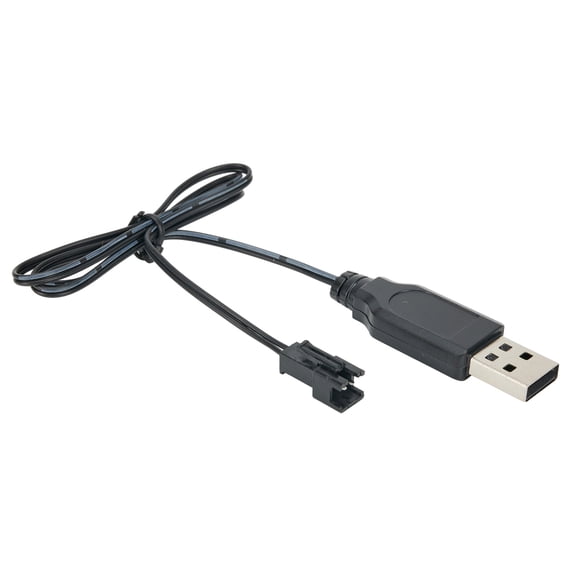 Usb Charger Cable For 3.7V Lithium Battery Charger SM-2P Forward RC Car Aircraft