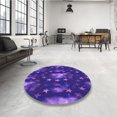 thumbnail image 4 of Ahgly Company Machine Washable Indoor Rectangle Transitional Aztech Purple Area Rugs, 4' x 6', 4 of 7