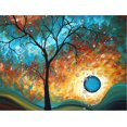 thumbnail image 2 of Art.com Aqua Burn Stretched Canvas Print Wall Art by Megan Aroon Duncanson, 32" x 24", 2 of 4