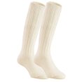 thumbnail image 2 of Lovely Annie Unisex Children 3 Pairs Knee Length Wool Socks Size 0-2Y(White), 2 of 3