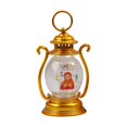 thumbnail image 2 of GUOOL Ramadan Candle Lantern Eid Mubarak Candle Lantern Ramadan Decoration LED Lantern Gold, 2 of 9