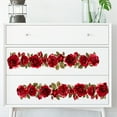 thumbnail image 4 of AuroraX Valentines Day Red Rose Flower Decorative Decal Romantic Vinyl Sticker Decorations for Dresser/Vanity Countertop Home Furniture Accent Art, 4 of 7