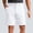 1 White, variant on zfwon Men's Formal Shorts Summer Smart Slim-Fit Formal Business Golf Shorts Solid Color Zipper Button Closure Dressy Uniform Short Pants Loose Fit Utility Short Trousers