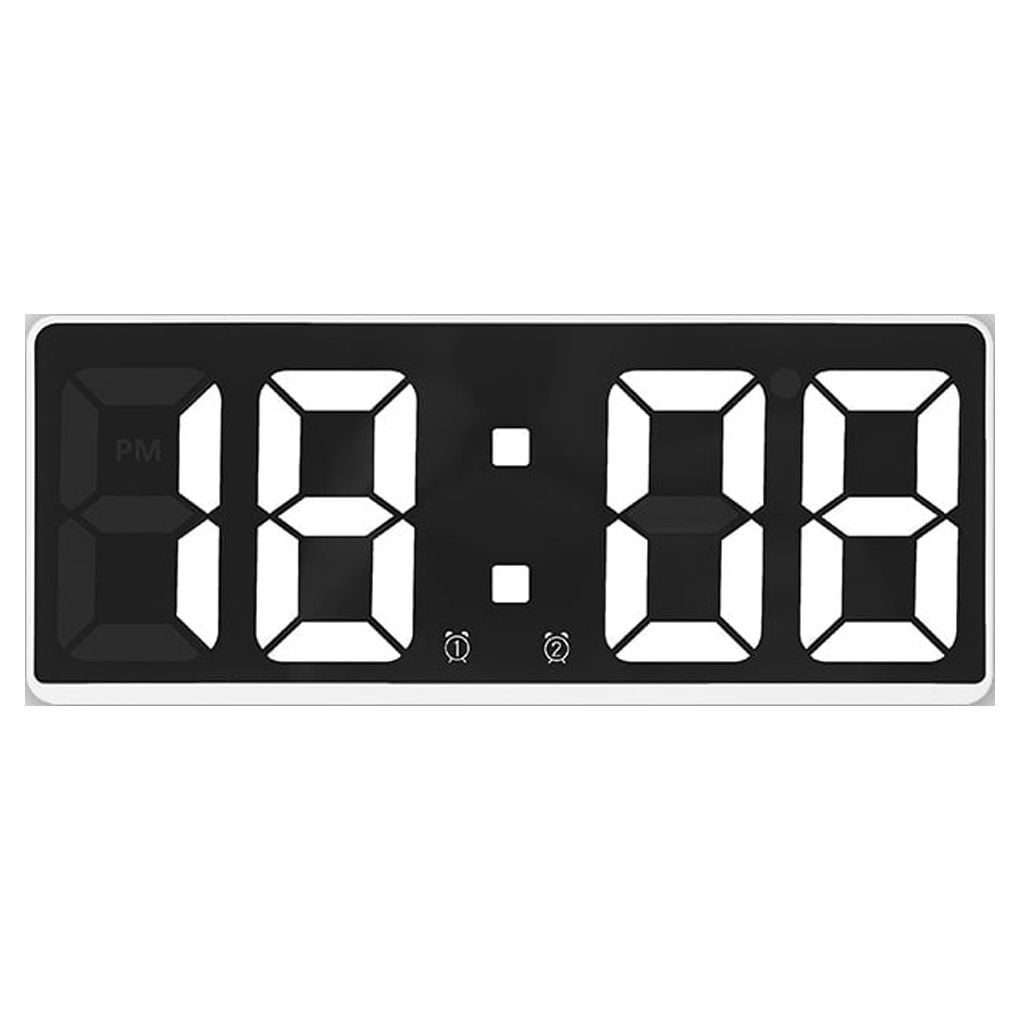 Digital Rectangular Bewildely ABS LED Reloj digital Pantalla de fecha Rectangular Reemplazo ...