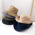 thumbnail image 3 of 2pcs Sun Protection Fishing Hats for Men Women Waterproof Breathable Wide Brim Bucket Hat for Outdoor Camping Hiking, 3 of 7