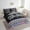 Pink Plum, variant on Erosebridal Checkered Flag Bedding Sets Twin Size, Racing Car Comforter Sets with Sheets, Geometric Decor, Reversible 7pcs