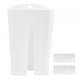 thumbnail image 1 of Bolsa de basura montada en la pared, soporte de almacenamiento, dispensador de pañuelos, contenedor, organizador, decoración de cocina (blanco), 1 of 12