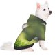 thumbnail image 2 of Fotbe golf ball perched on a tee Sudadera con Estampado para Perros Pequeños – Suéter con Capucha para Mascotas, Tela Suave de Forro Polar con Bolsillo-X-Large, 2 of 7