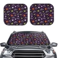 thumbnail image 2 of Sikiie Halloween Print Foldable Car Windshield Sun Visor, Car Window Sunshade Suitable for Sedan, SUV and Truck Car Accessories-Large, 2 of 6